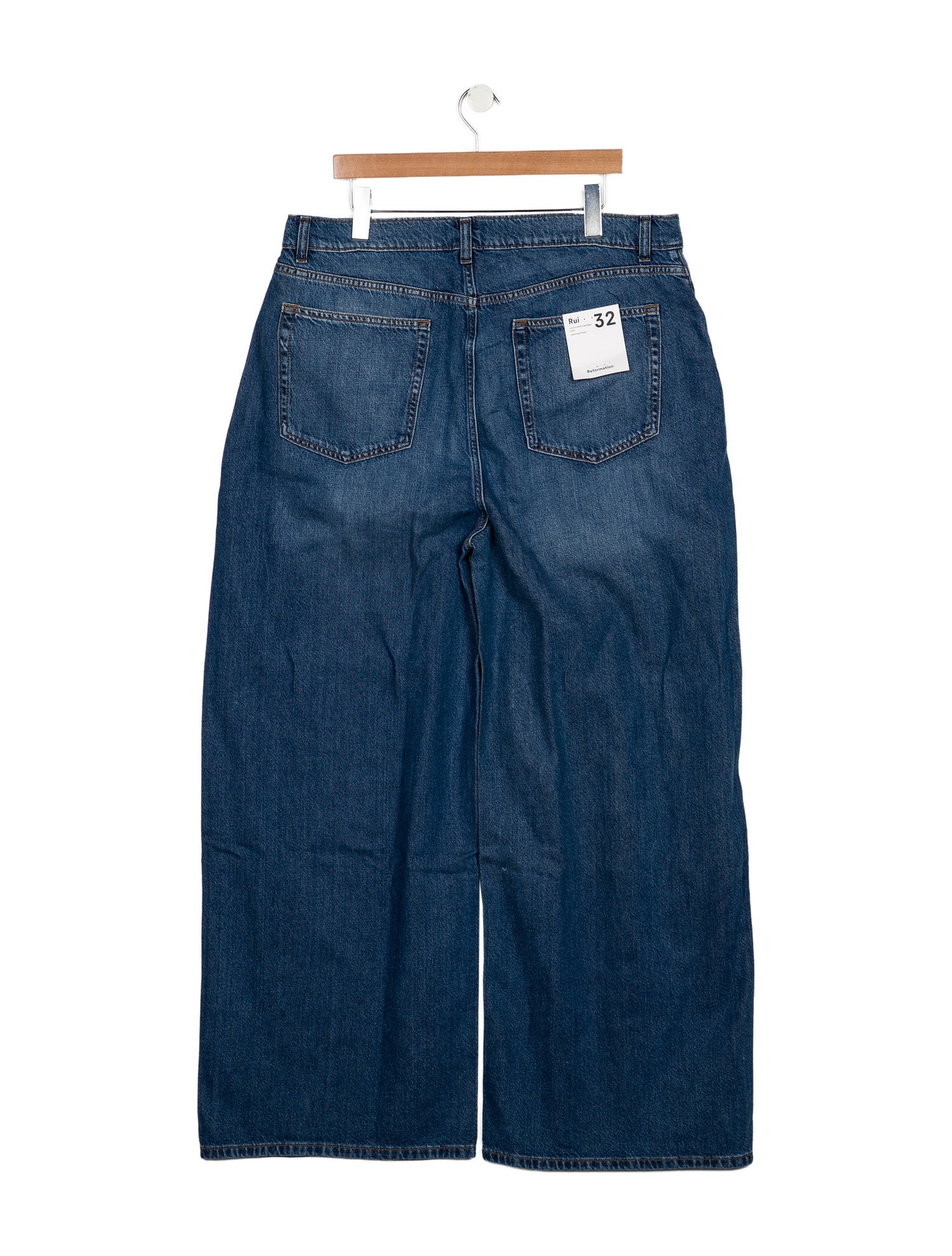 Reformation High-Rise Wide Leg Jeans