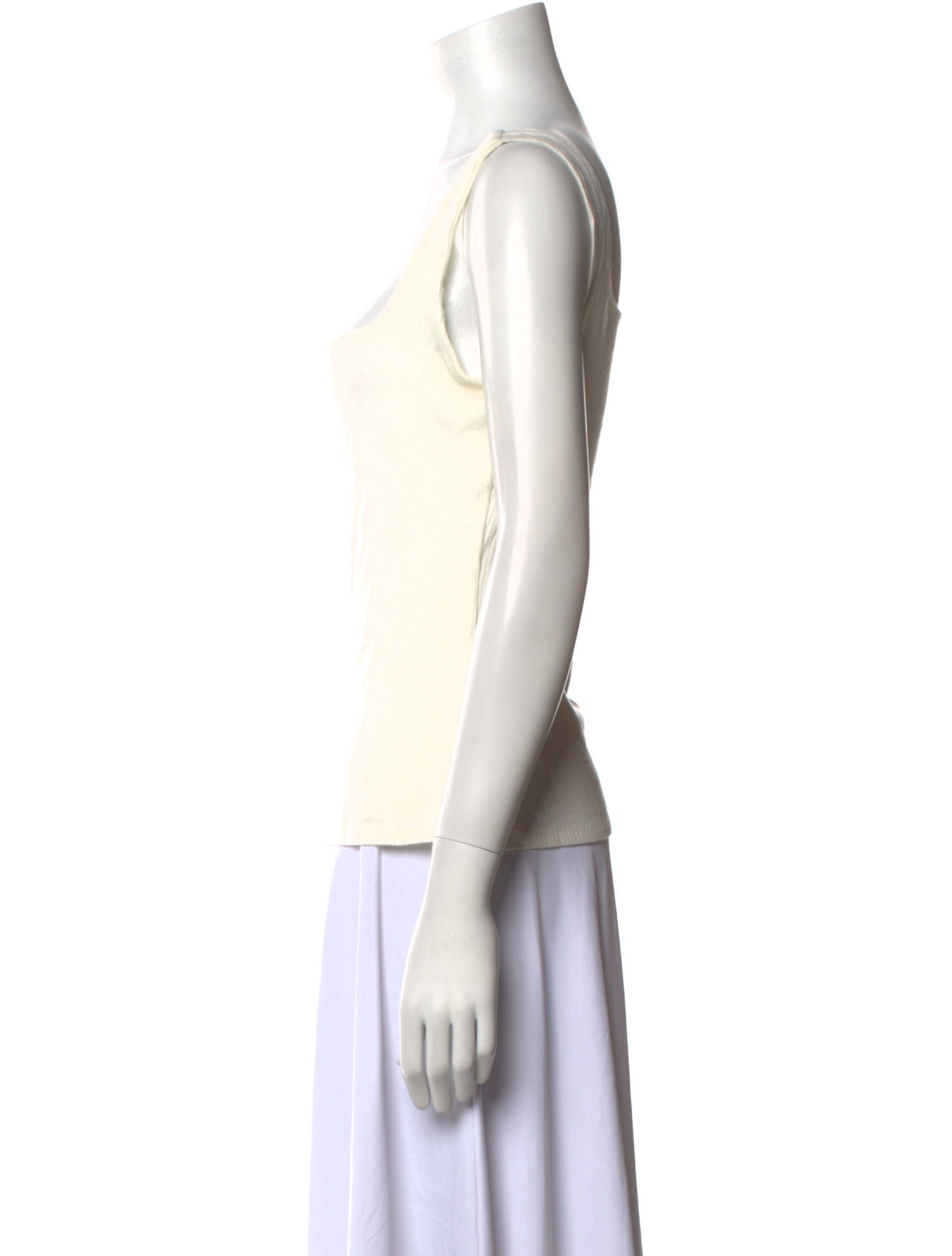 Reformation Square Neckline Sleeveless Top