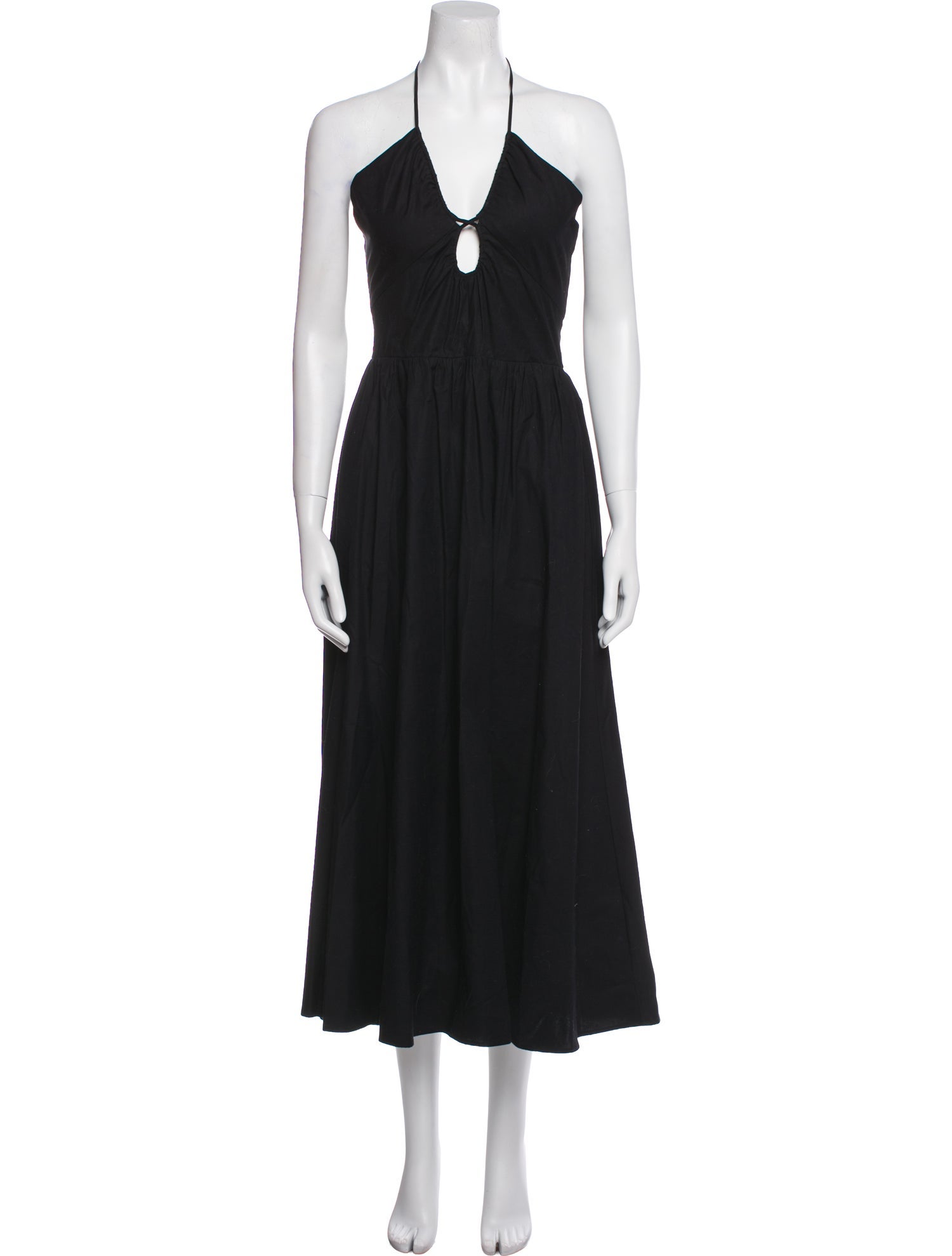 Reformation Halterneck Midi Length Dress