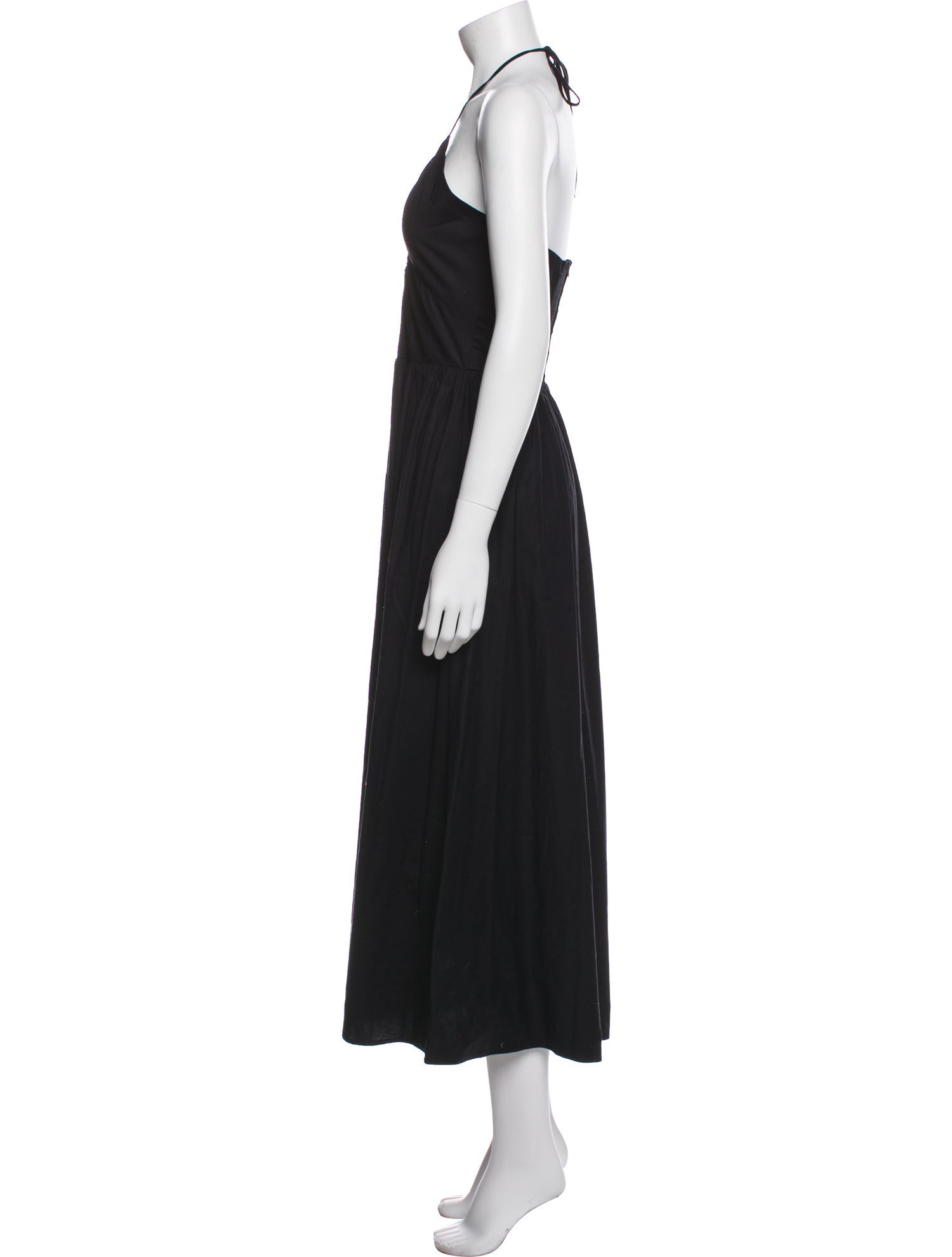 Reformation Halterneck Midi Length Dress