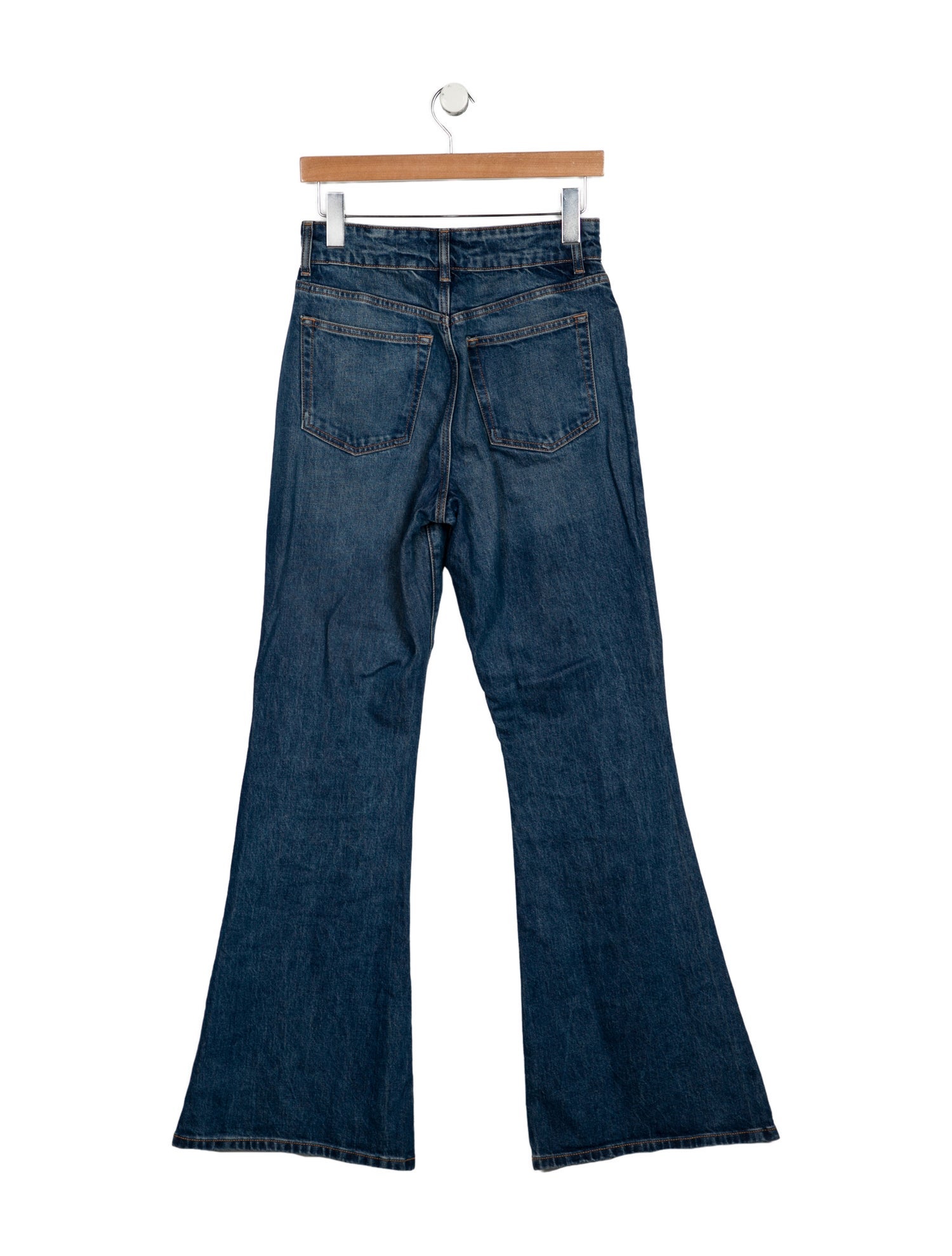 Reformation Mid-Rise Wide Leg Jeans