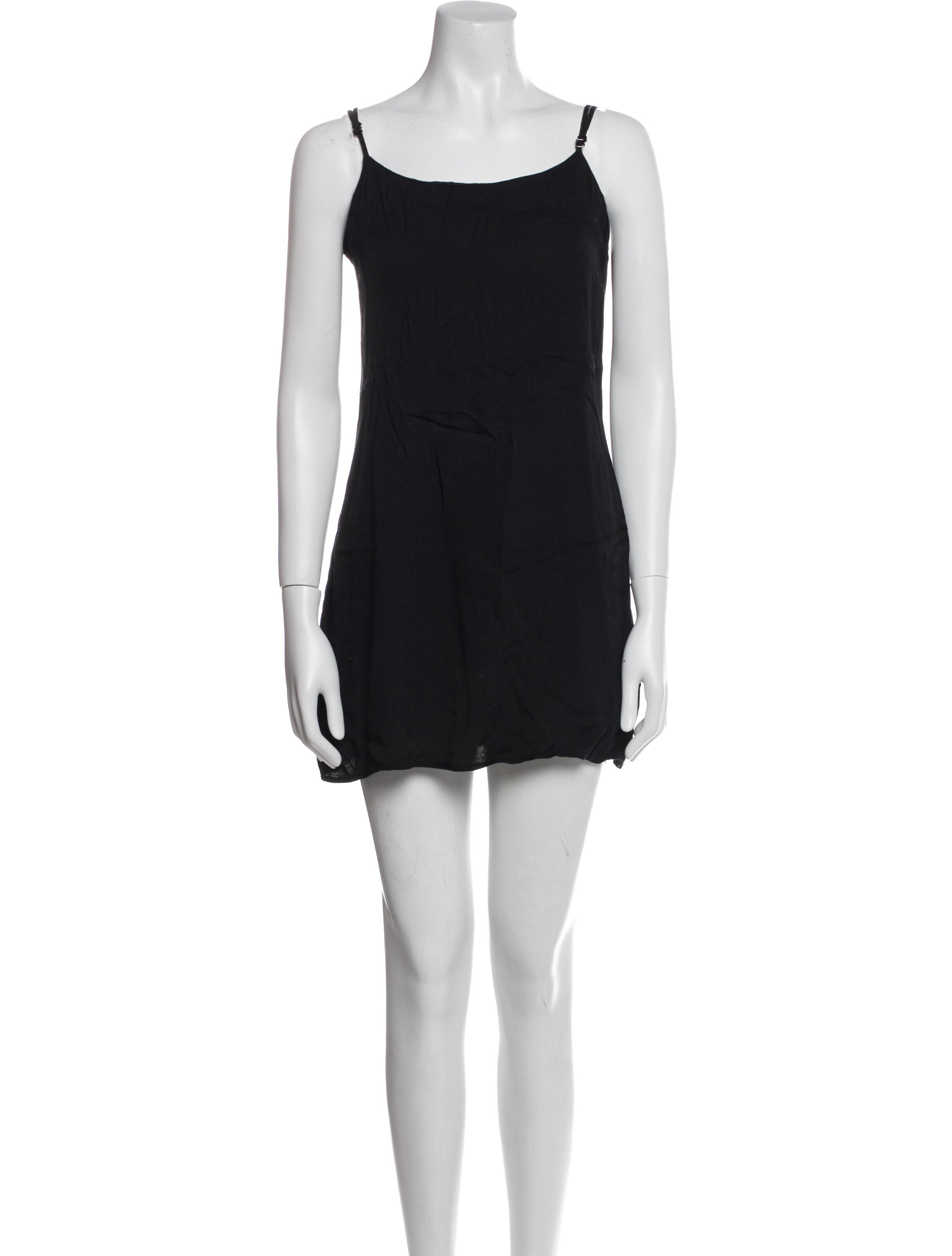 Reformation Square Neckline Mini Dress