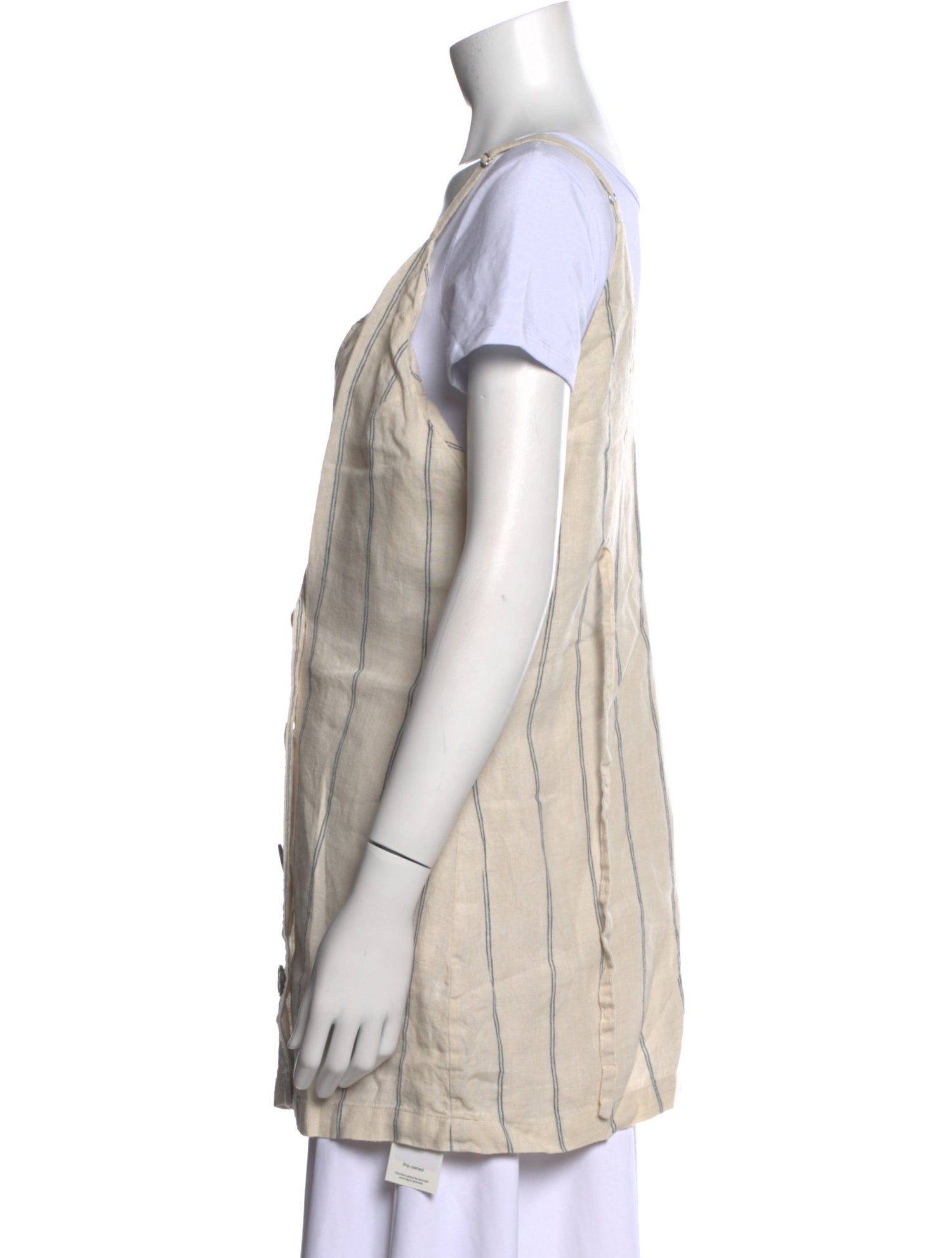 Reformation Linen Square Neckline Tunic