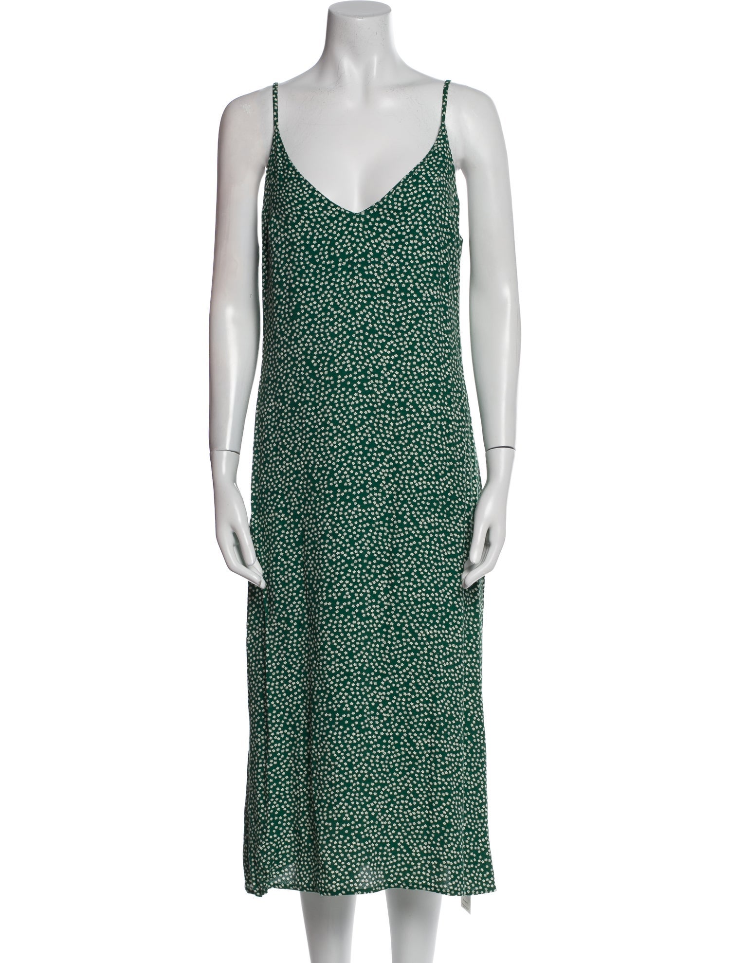 Reformation Printed Midi Length Dress