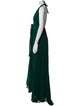 Reformation V-Neck Long Dress