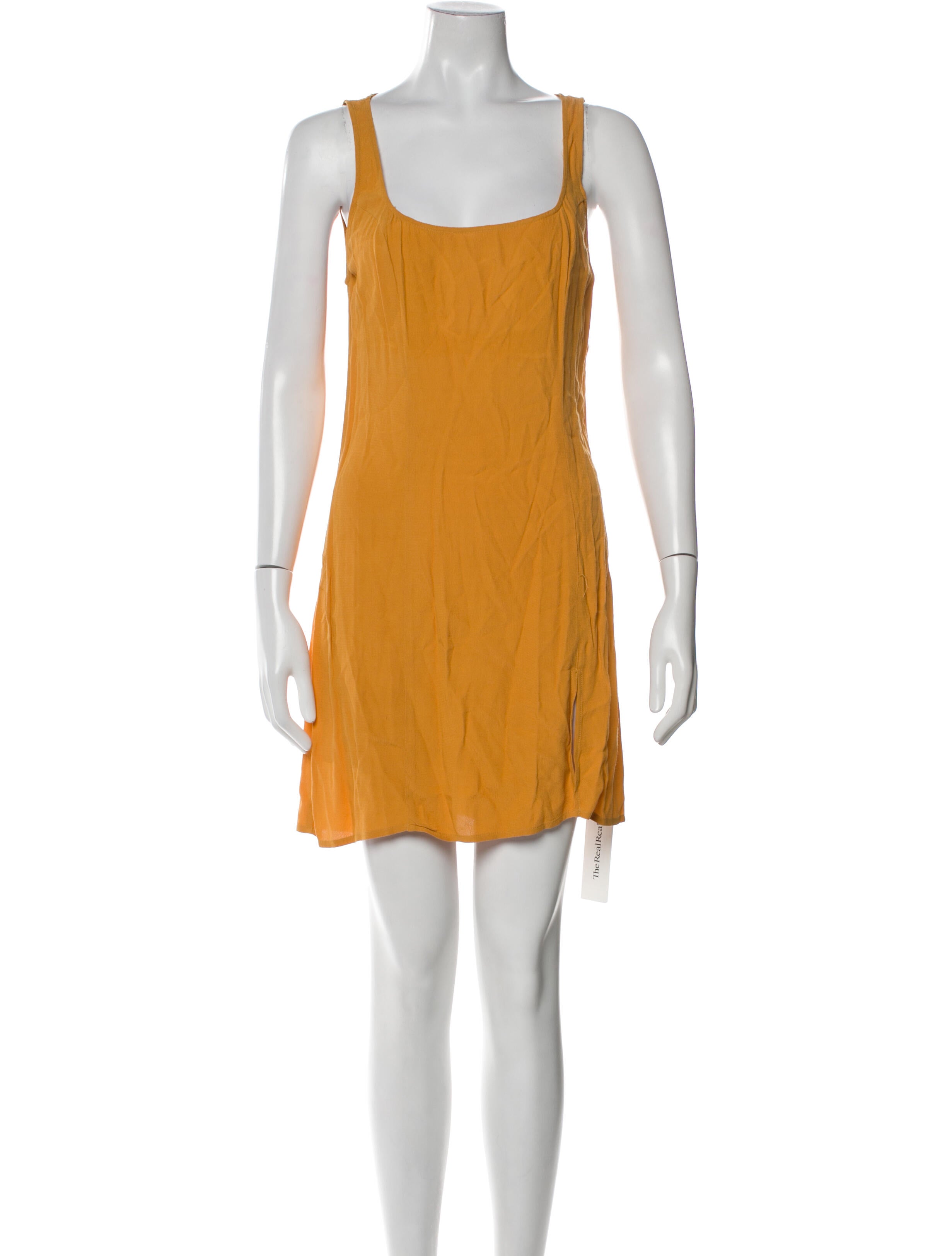 Reformation Square Neckline Mini Dress