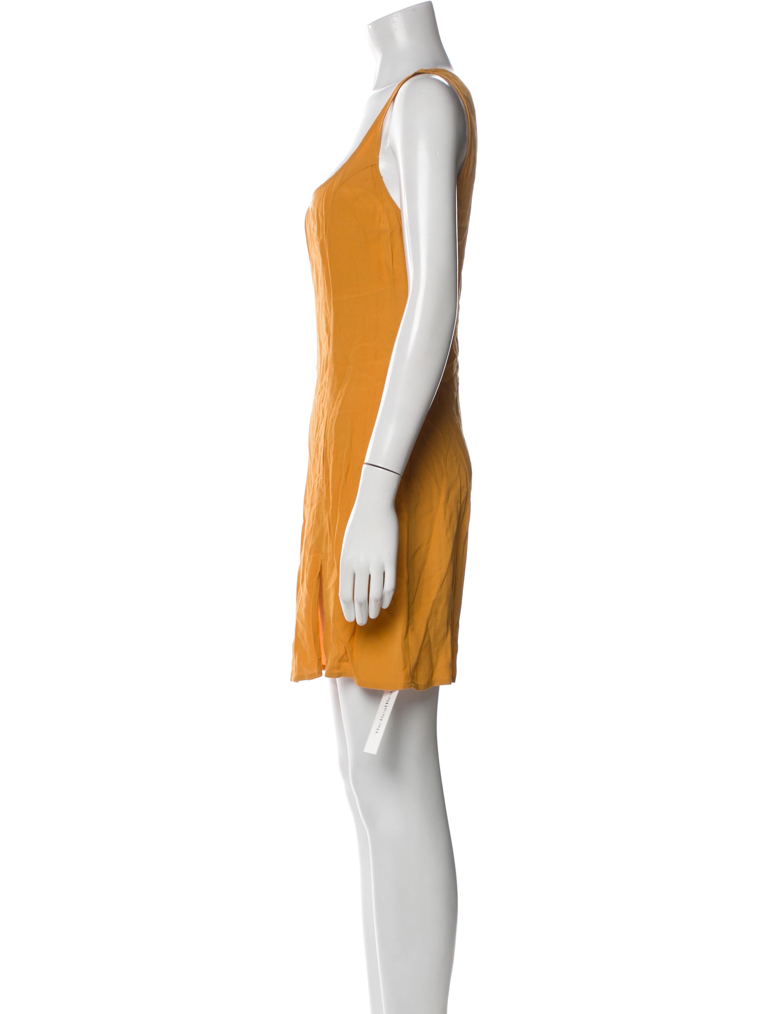 Reformation Square Neckline Mini Dress