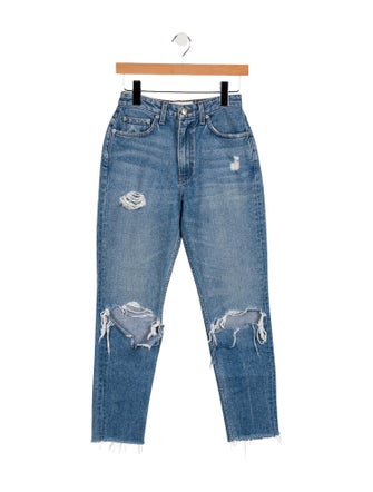 Reformation High-Rise Straight Leg Jeans