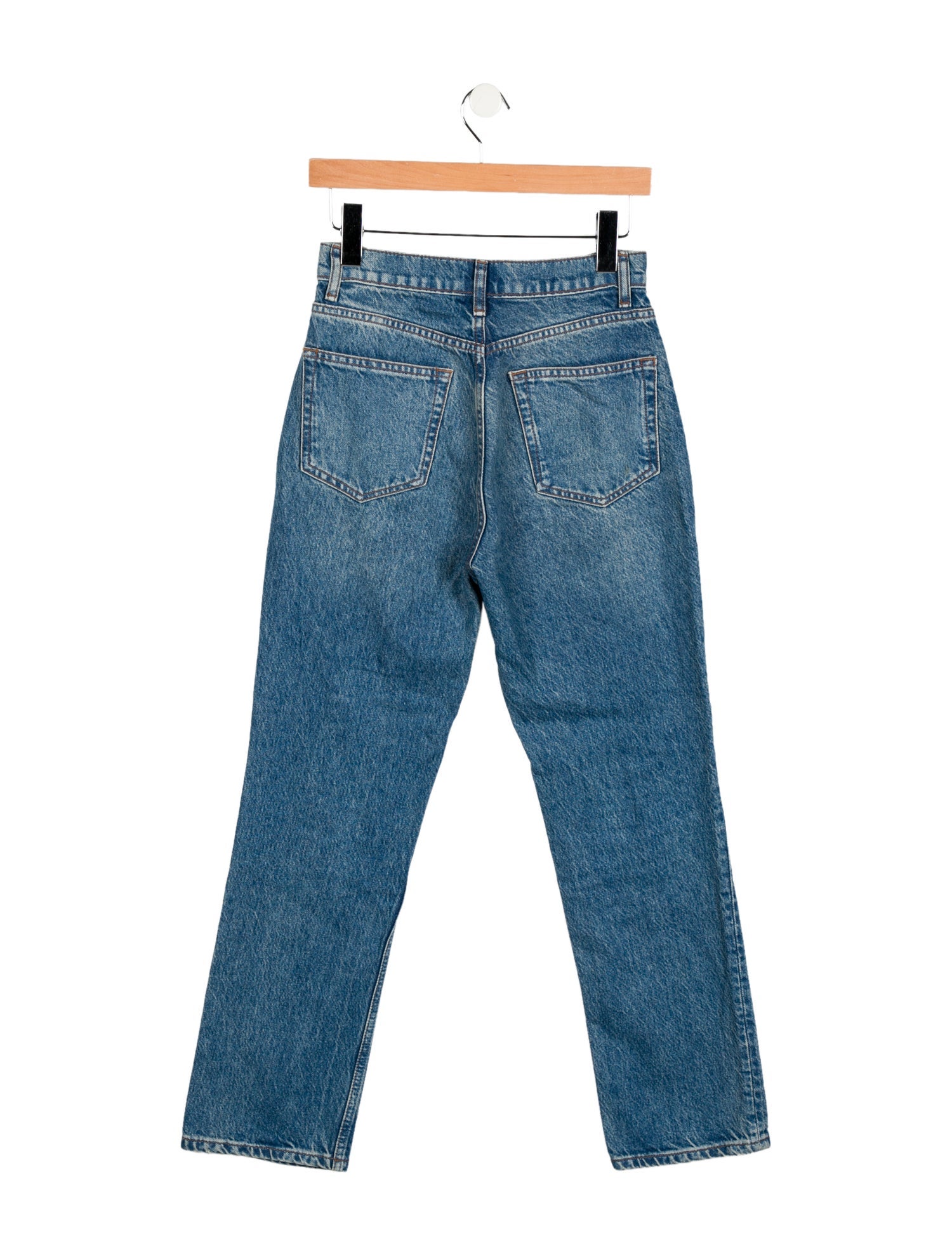 Reformation High-Rise Straight Leg Jeans