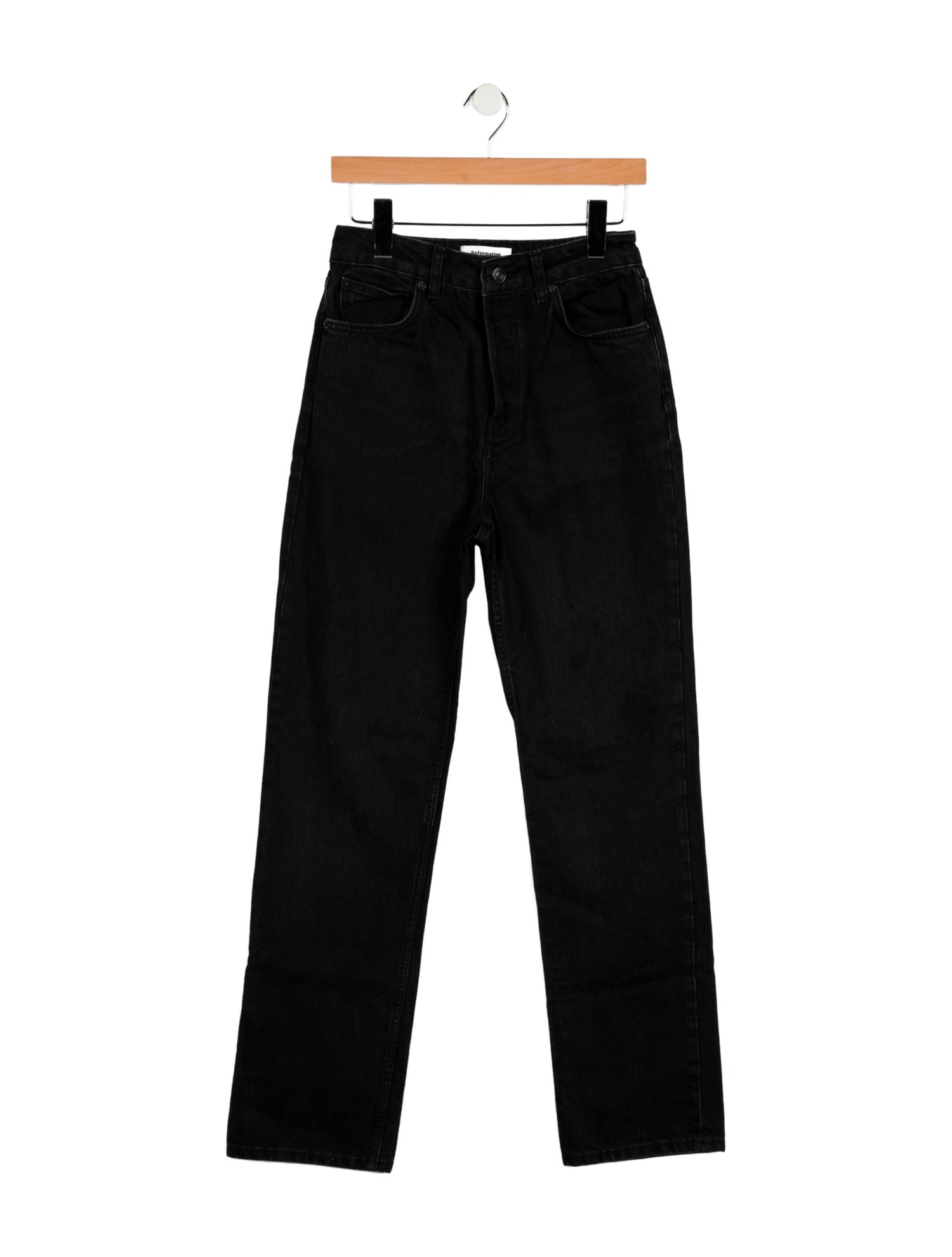 Reformation High-Rise Straight Leg Jeans
