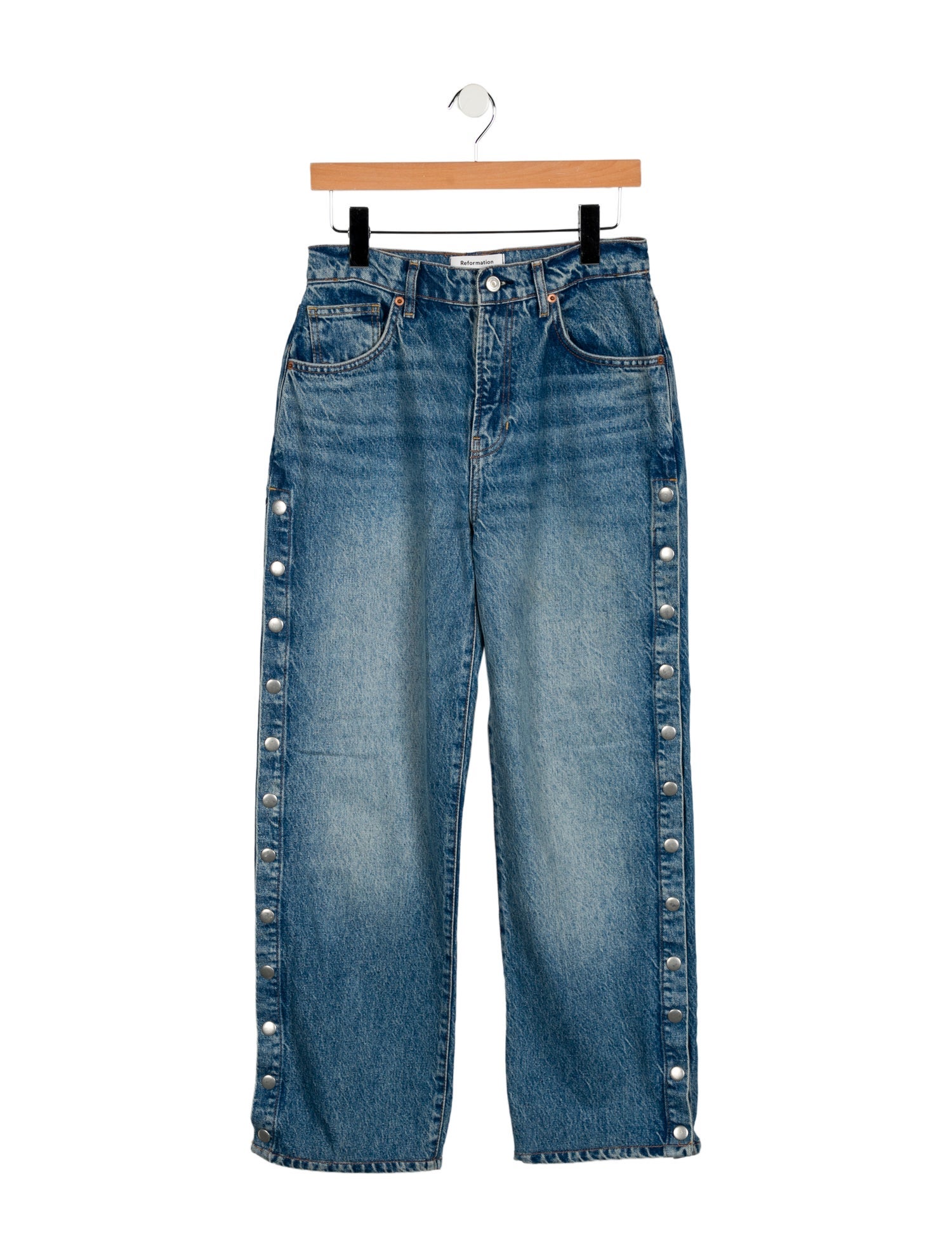 Reformation High-Rise Wide Leg Jeans