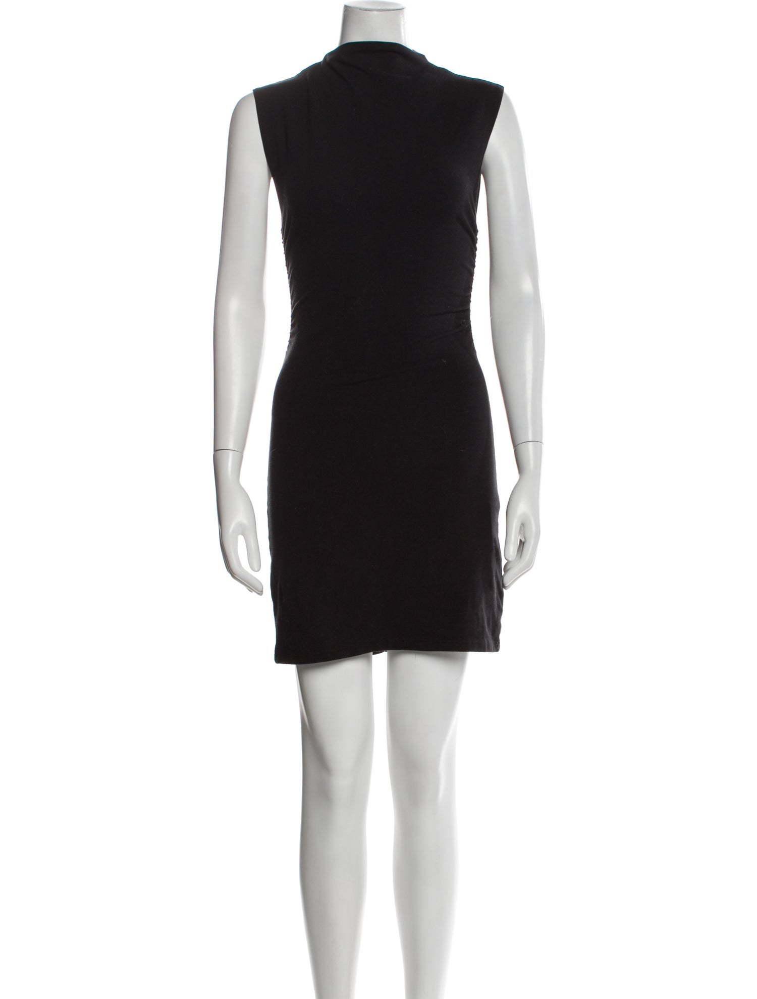 Reformation Mock Neck Mini Dress