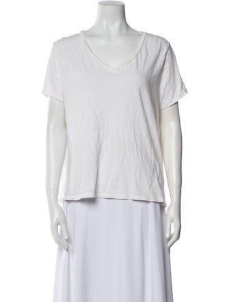 Reformation V-Neck Short Sleeve T-Shirt