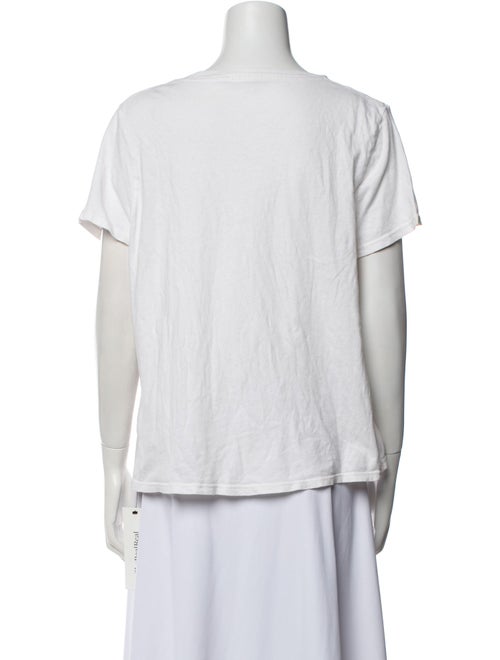 Reformation V-Neck Short Sleeve T-Shirt