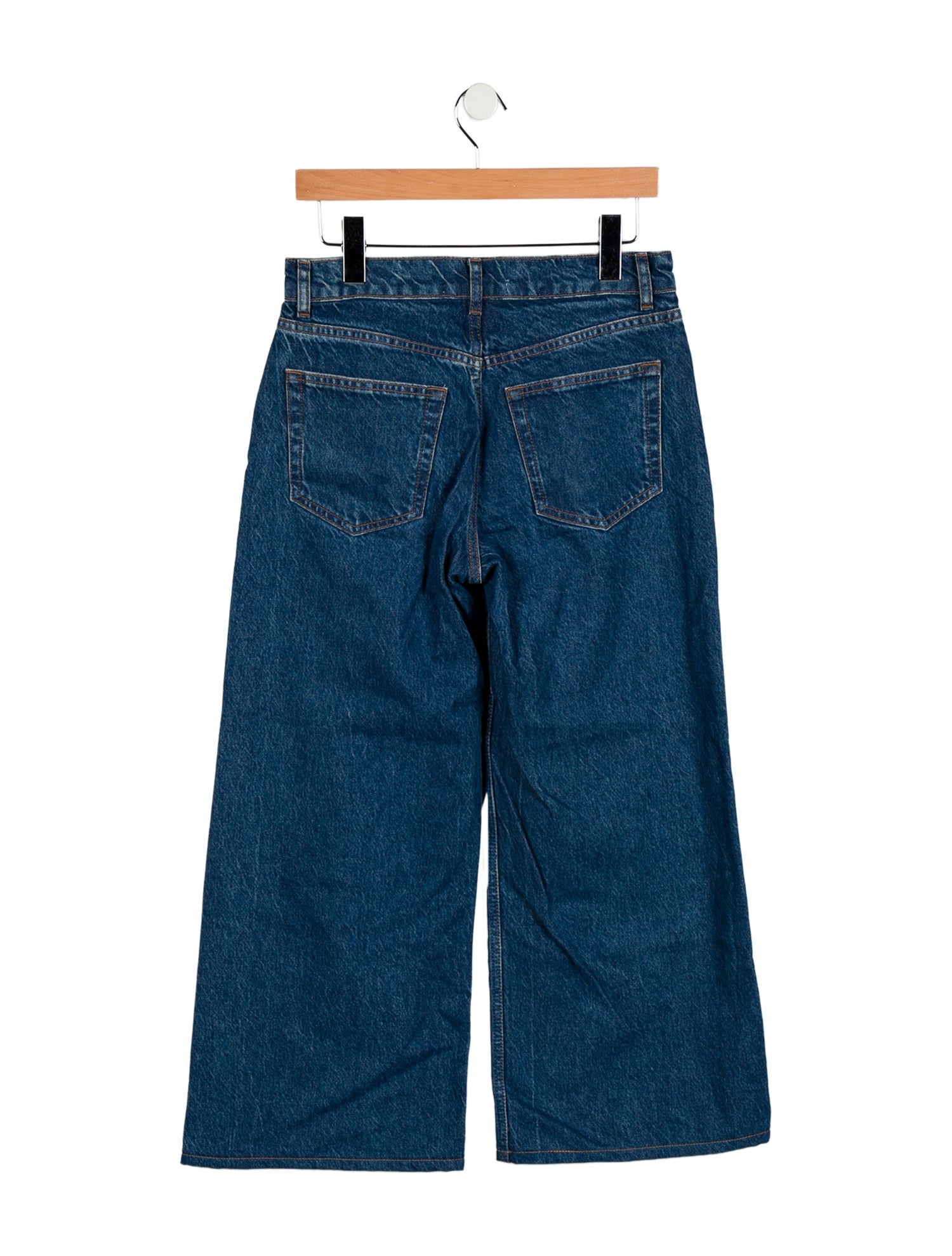 Reformation Mid-Rise Wide Leg Jeans