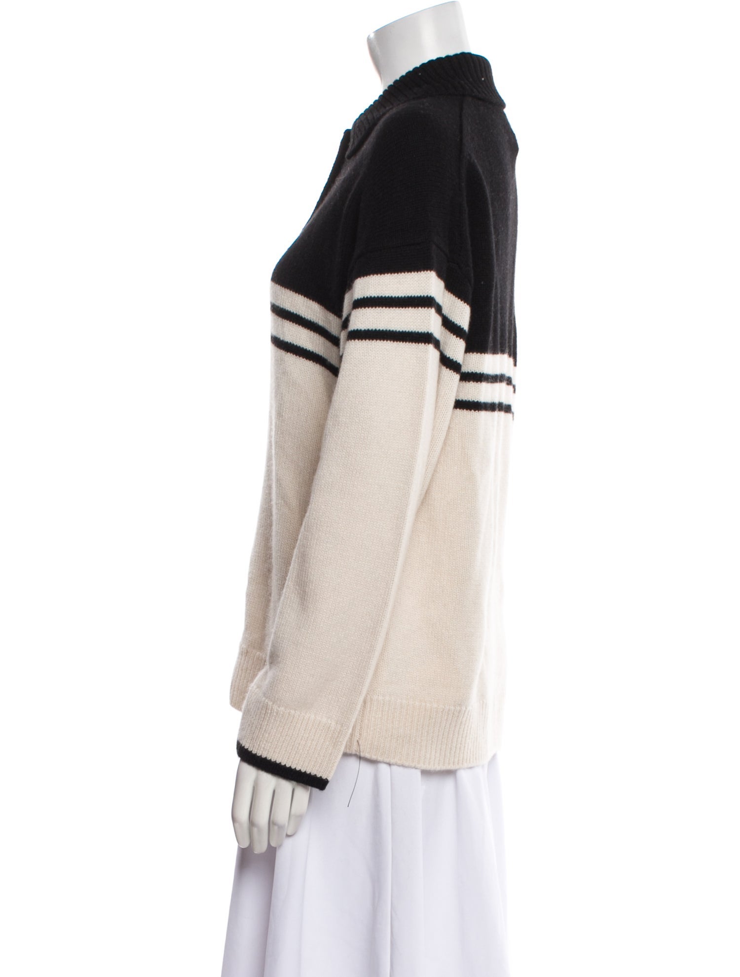 Reformation Cashmere Striped Sweater