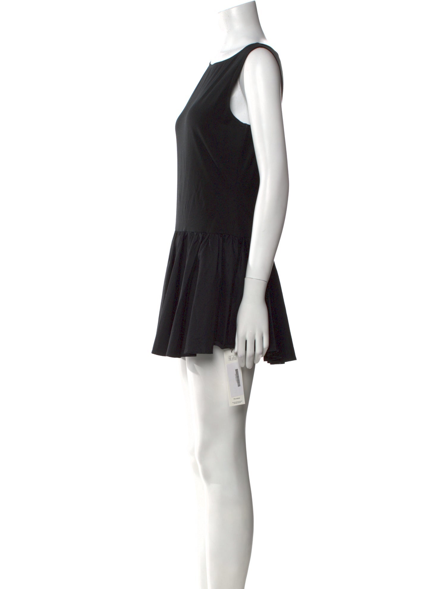 Reformation Bateau Neckline Mini Dress