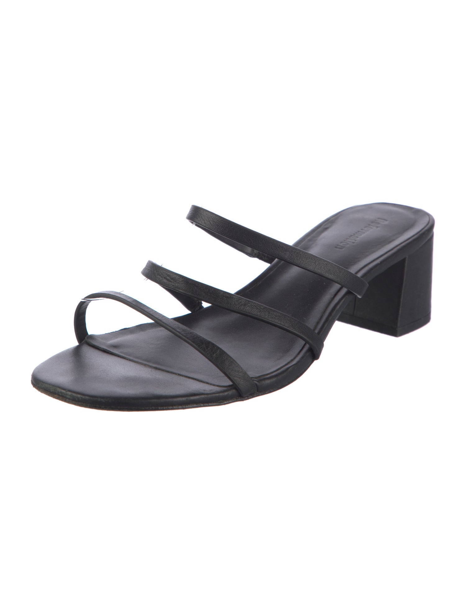 Reformation Leather Slides