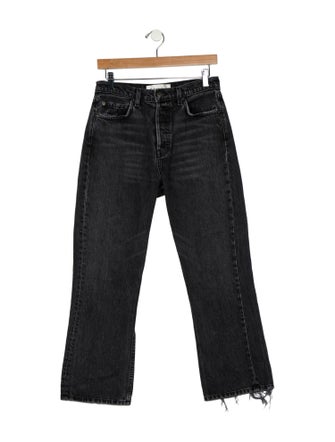 Reformation Mid-Rise Wide Leg Jeans