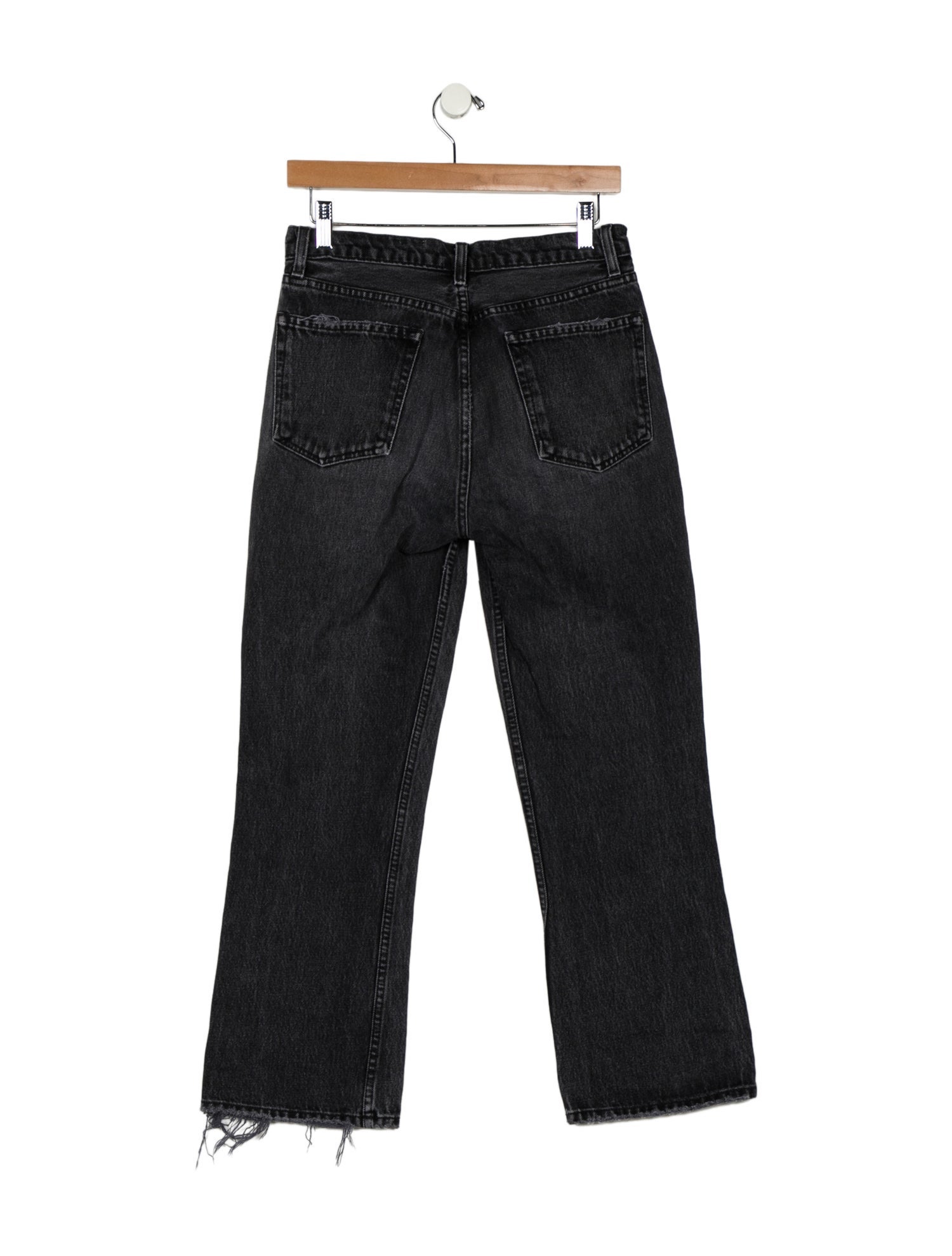 Reformation Mid-Rise Wide Leg Jeans