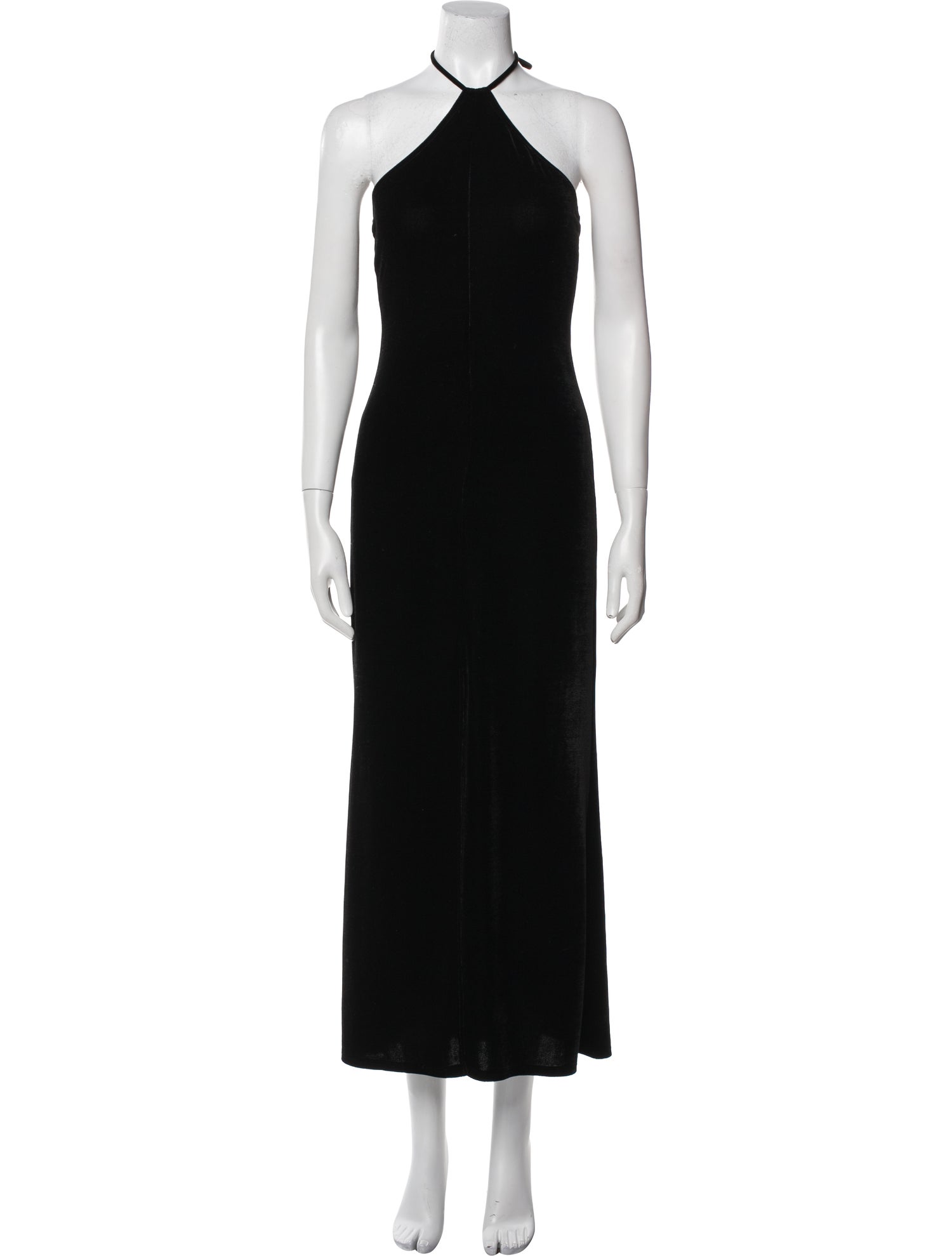 Reformation Halterneck Long Dress