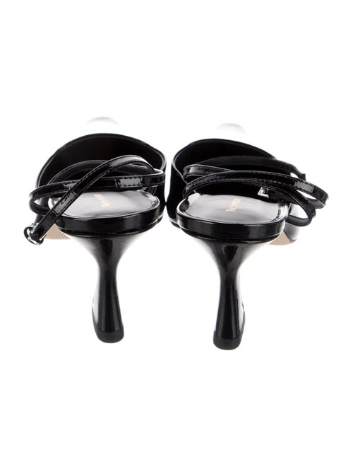 Reformation Patent Leather Slingback Pumps