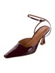 Reformation Leather Slingback Pumps