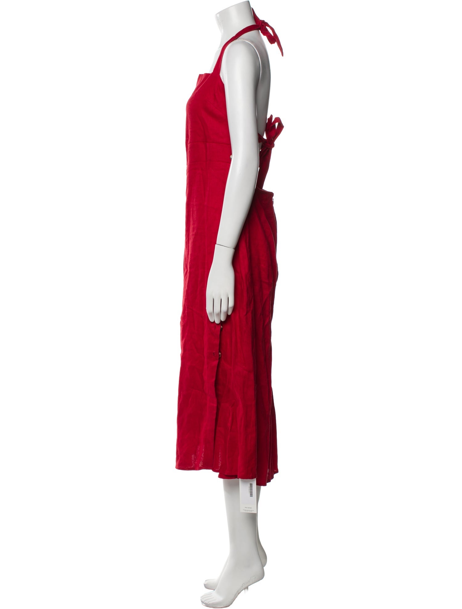 Reformation Linen Knee-Length Dress