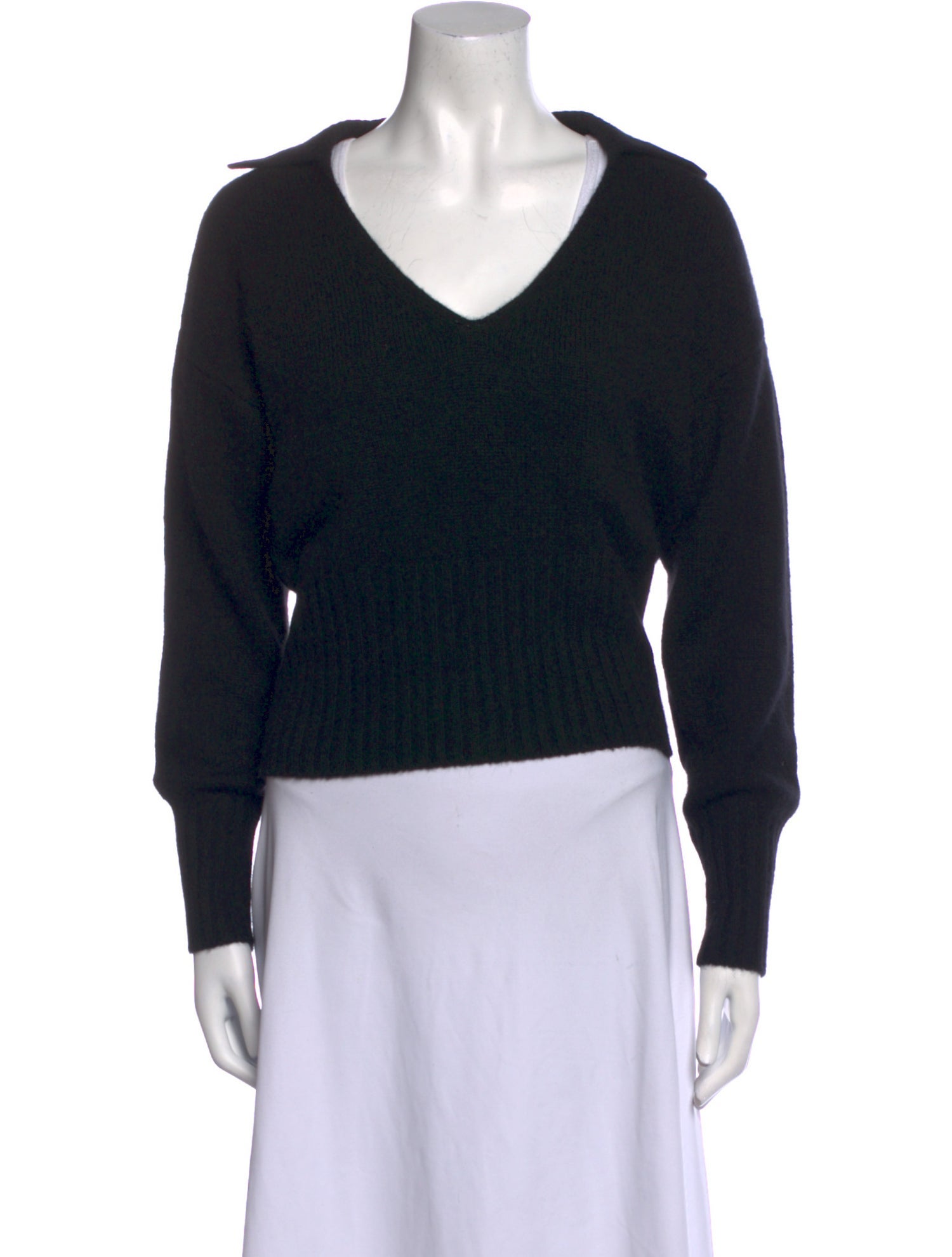 Reformation Cashmere V-Neck Sweater
