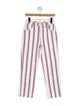 Reformation Striped Straight Leg Pants