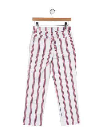 Reformation Striped Straight Leg Pants