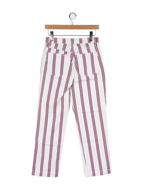 Reformation Striped Straight Leg Pants