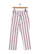 Reformation Striped Straight Leg Pants
