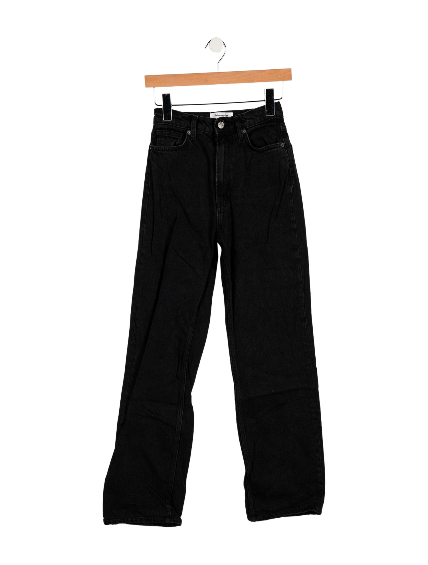 Reformation High-Rise Straight Leg Jeans