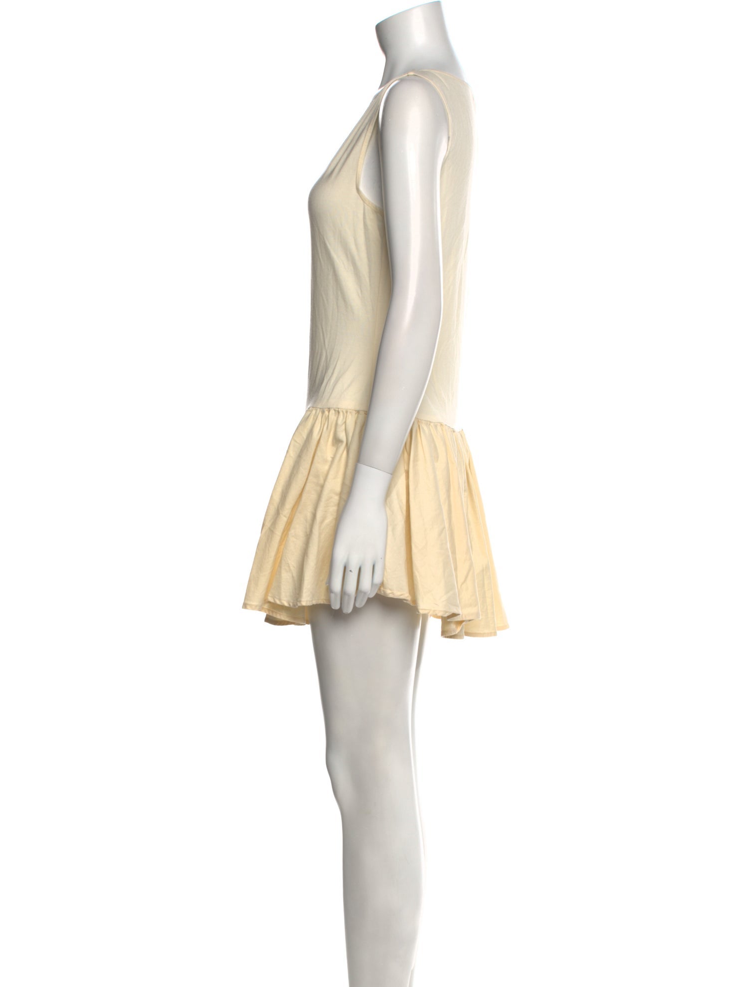 Reformation Bateau Neckline Mini Dress