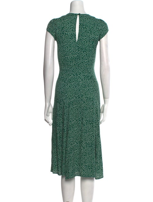 Reformation Printed Midi Length Dress