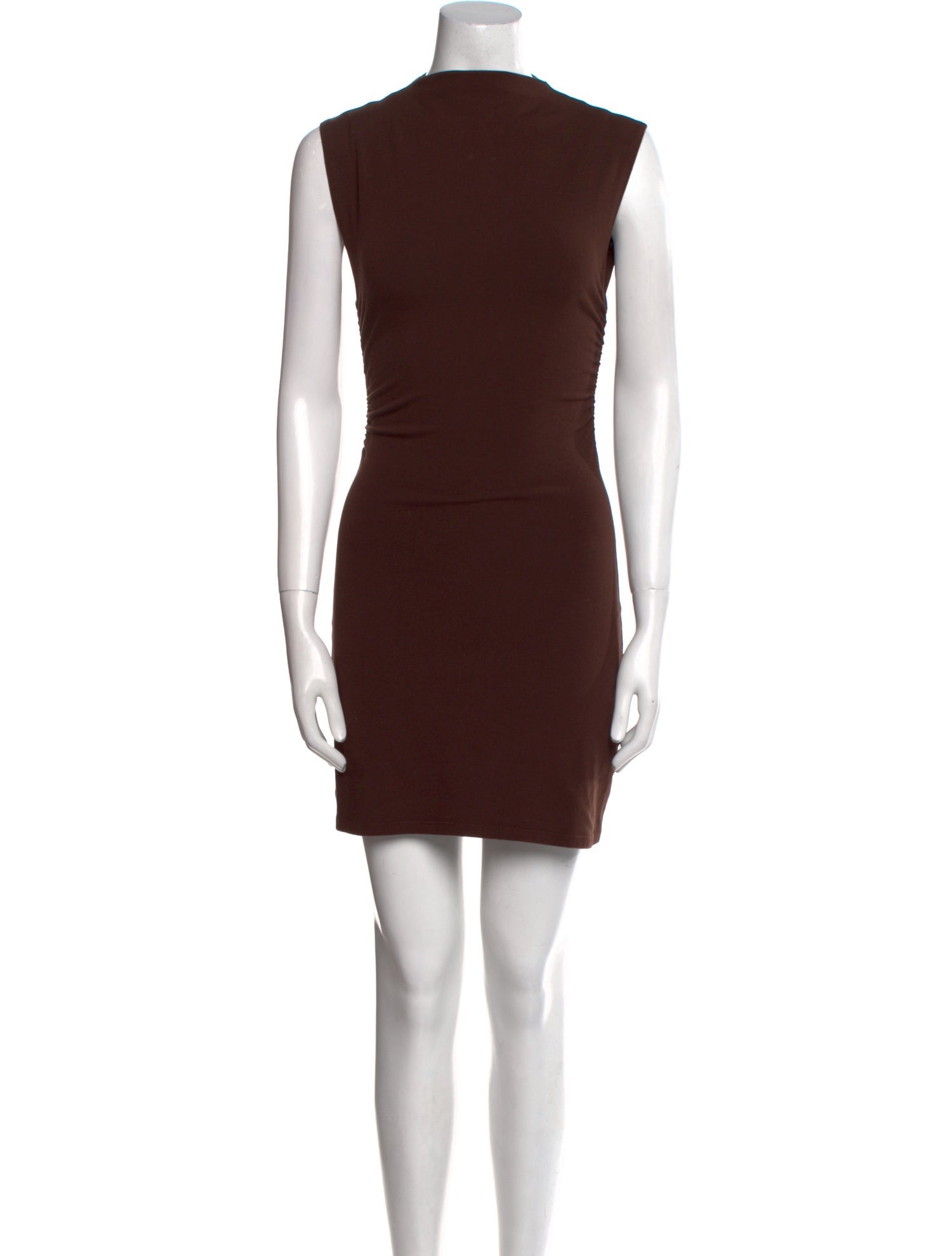 Reformation Mock Neck Mini Dress