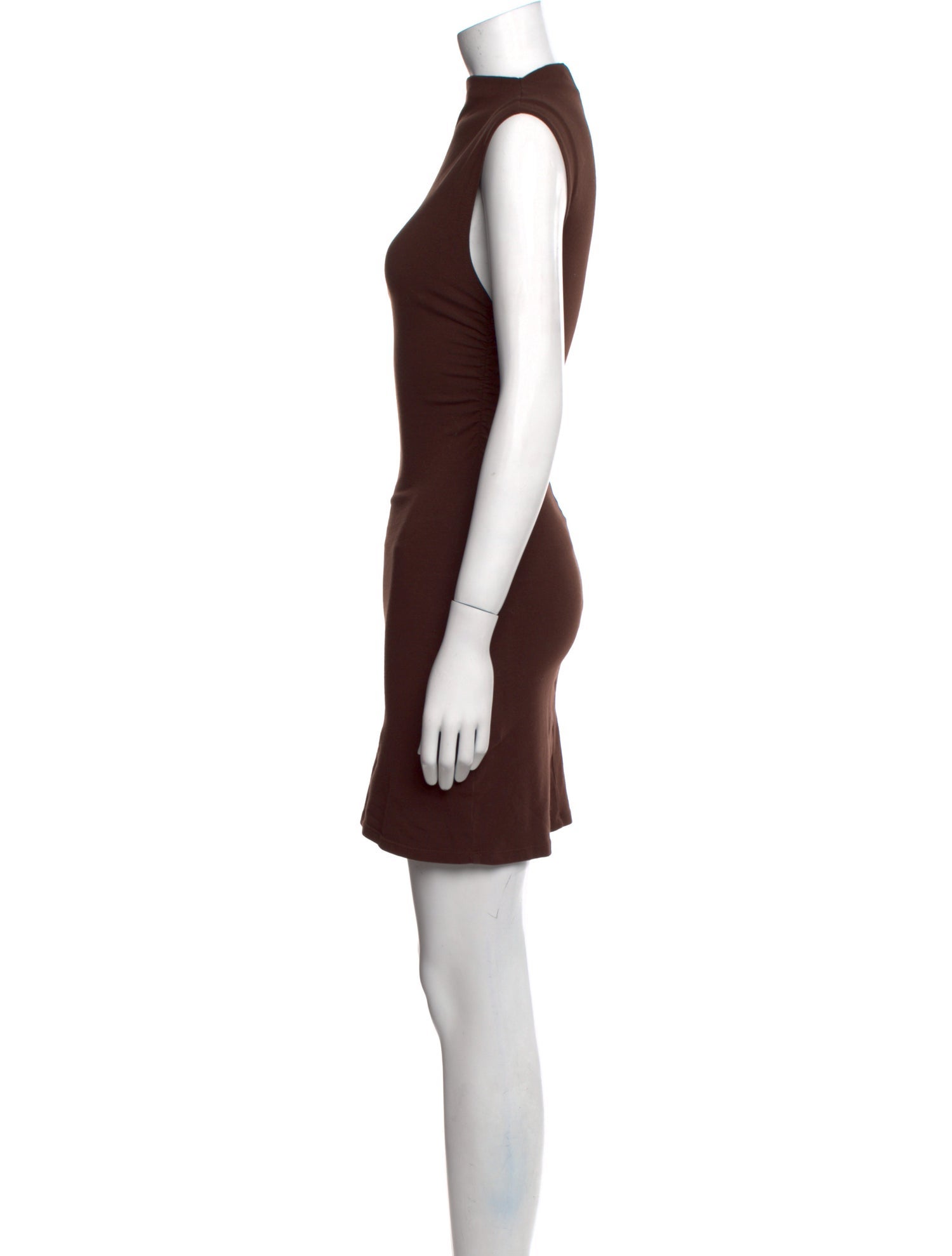 Reformation Mock Neck Mini Dress