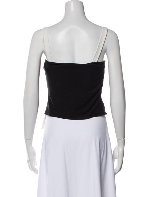 Reformation Square Neckline Sleeveless Crop Top