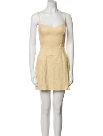 Reformation Linen Mini Dress