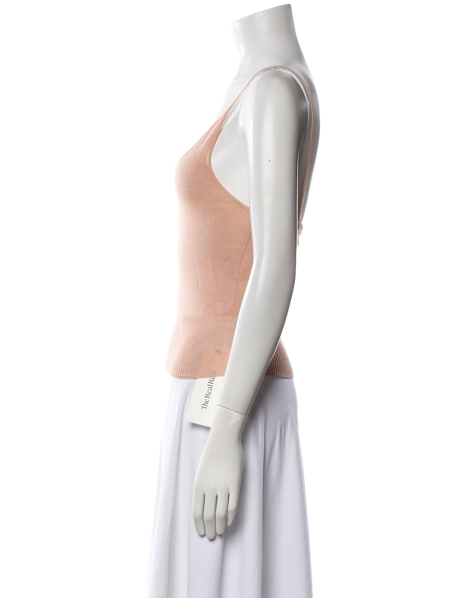 Reformation V-Neck Sleeveless Top