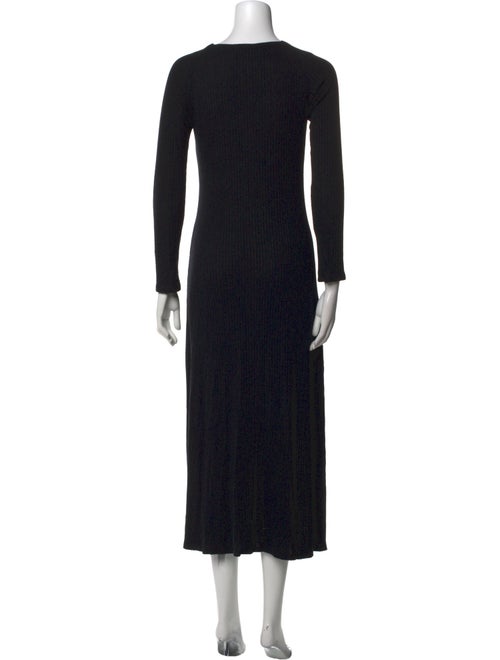 Reformation V-Neck Midi Length Dress