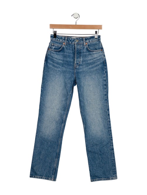 Reformation High-Rise Straight Leg Jeans