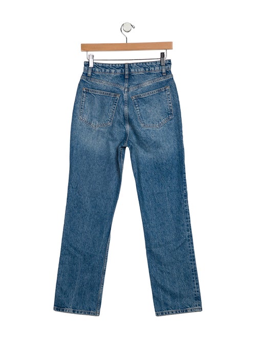 Reformation High-Rise Straight Leg Jeans