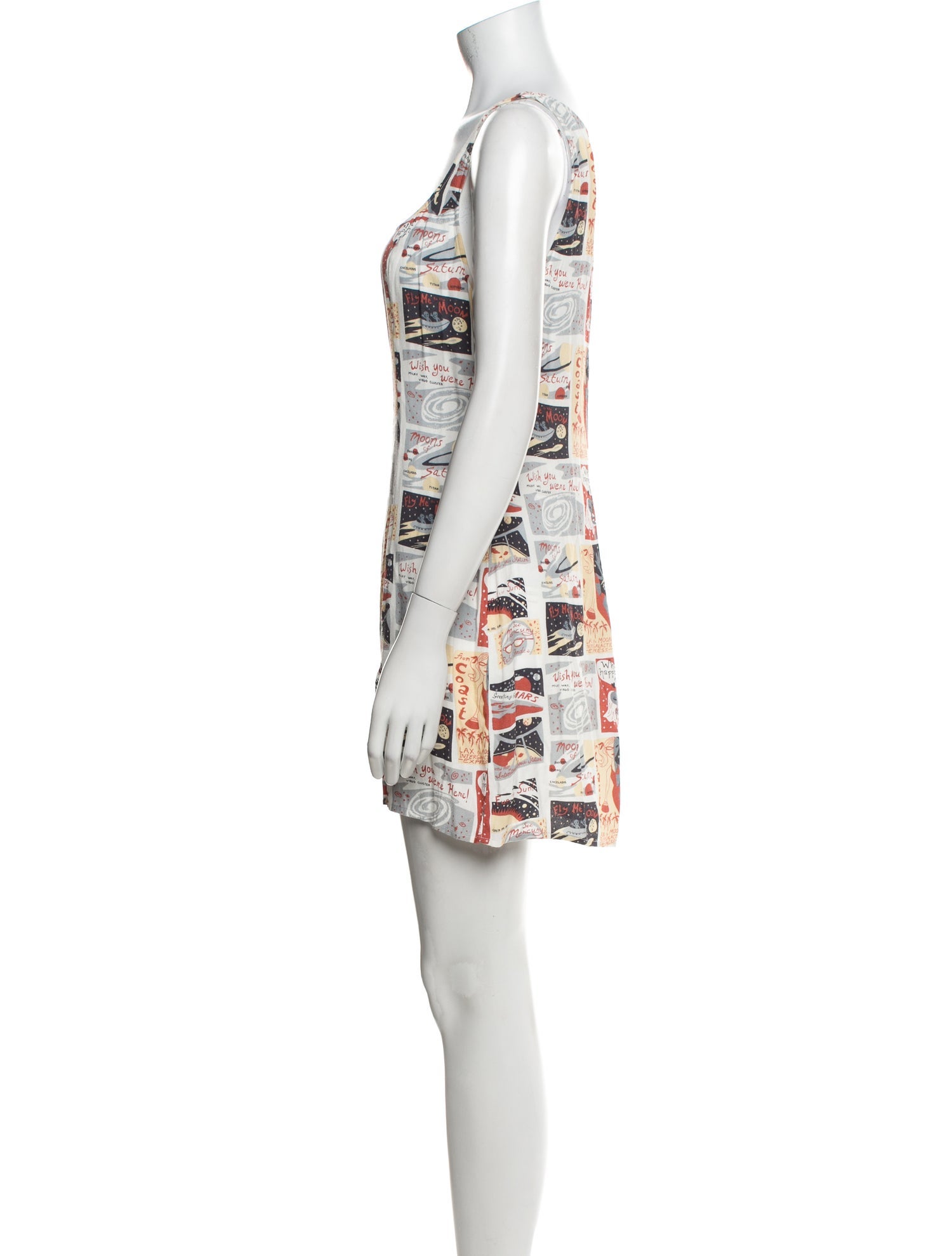 Reformation Printed Mini Dress