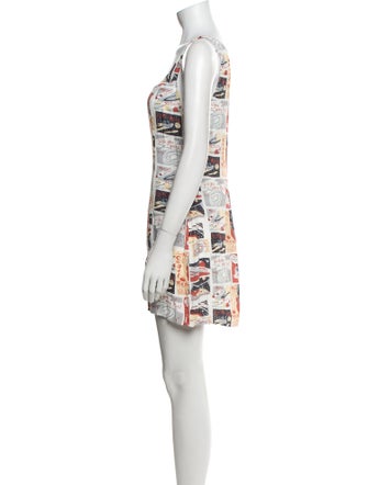 Reformation Printed Mini Dress