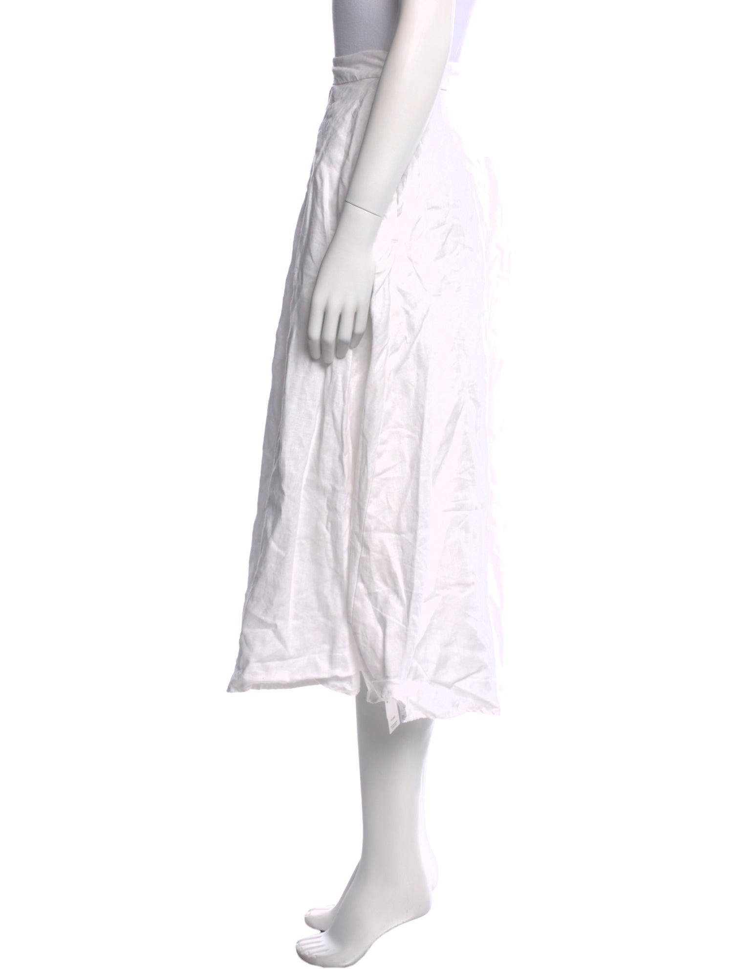 Reformation Linen Midi Length Skirt