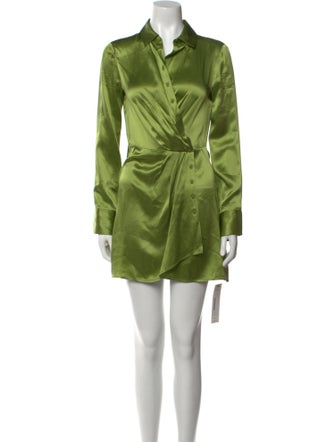 Reformation Silk Mini Dress