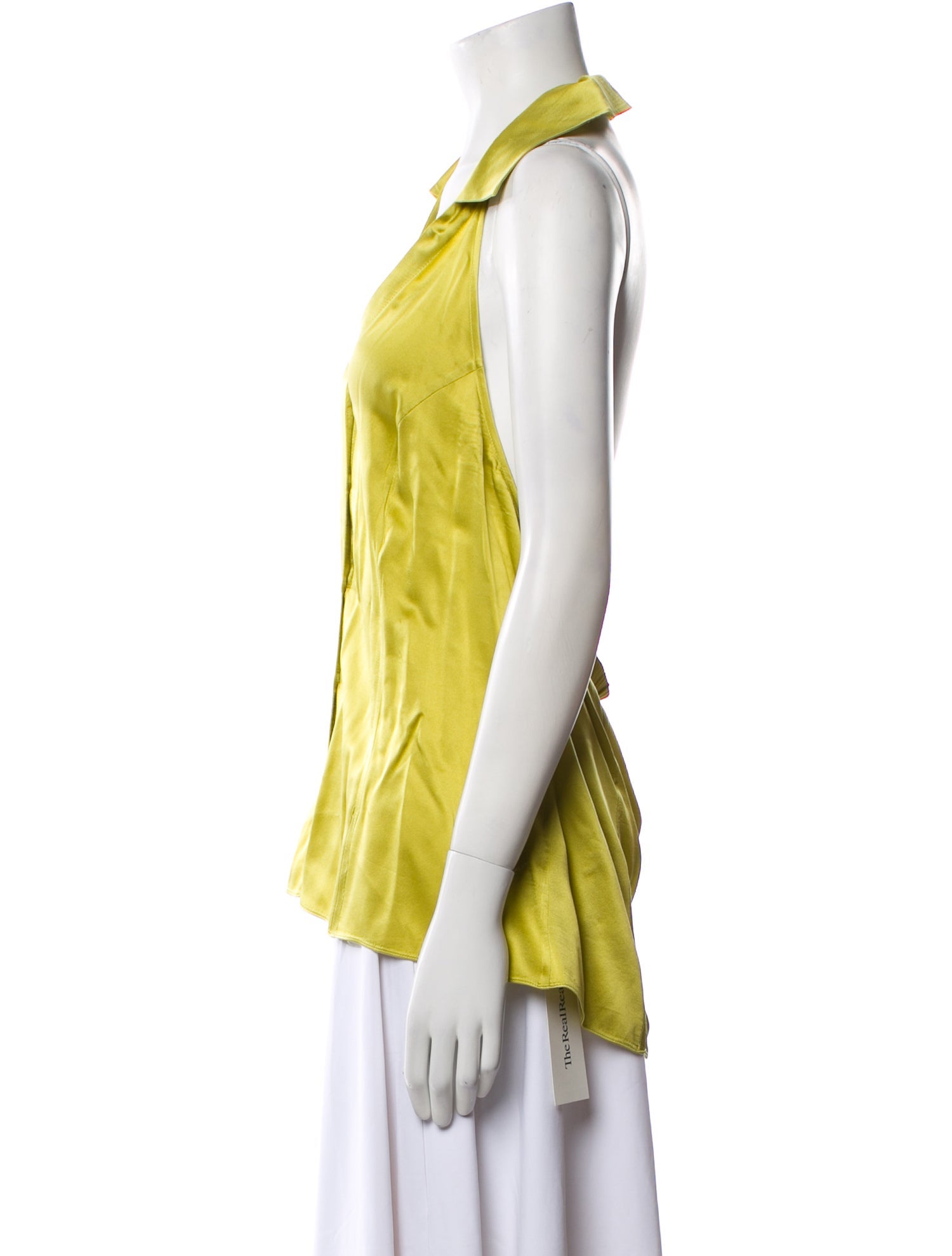 Reformation Silk Sleeveless Blouse