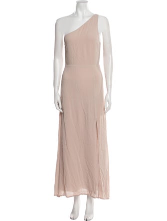 Reformation One-Shoulder Long Dress